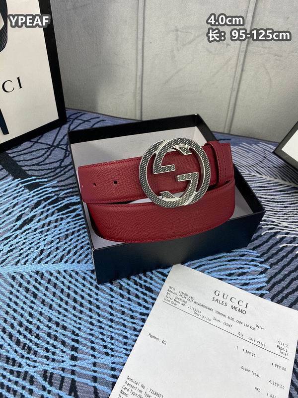 Gucci belt 40mmX95-125cm 8L (20)