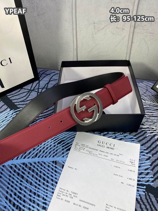Gucci belt 40mmX95-125cm 8L (22)