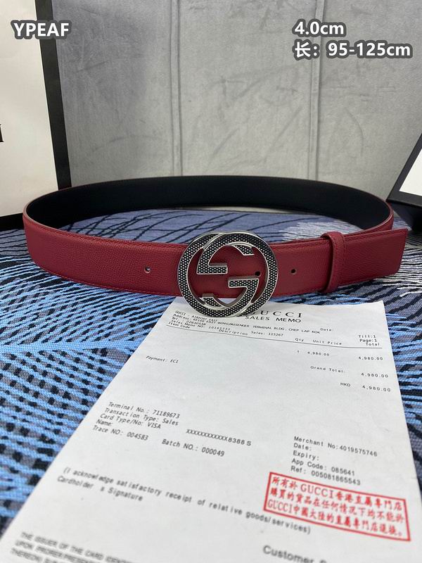 Gucci belt 40mmX95-125cm 8L (23)