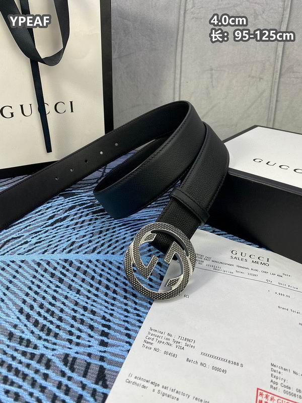 Gucci belt 40mmX95-125cm 8L (25)