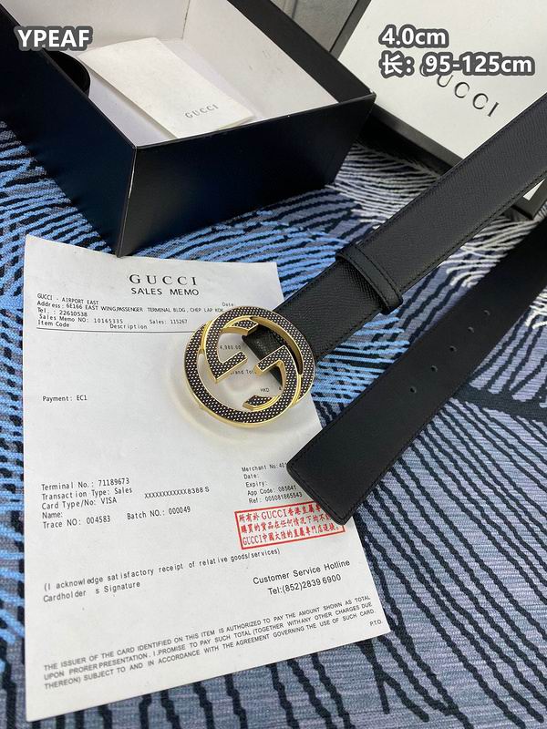 Gucci belt 40mmX95-125cm 8L (27)