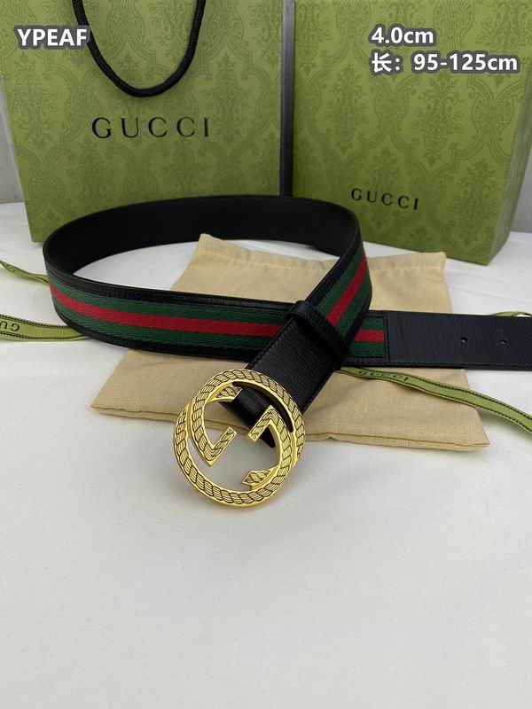 Gucci belt 40mmX95-125cm 8L (42)