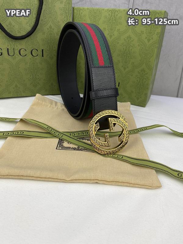 Gucci belt 40mmX95-125cm 8L (43)