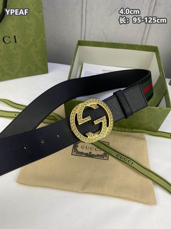 Gucci belt 40mmX95-125cm 8L (44)