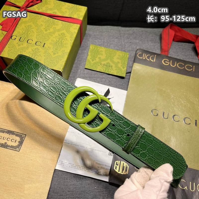Gucci belt 40mmX95-125cm 8L (48)