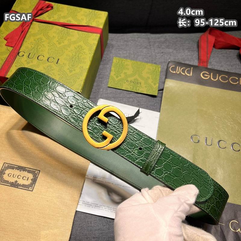 Gucci belt 40mmX95-125cm 8L (58)