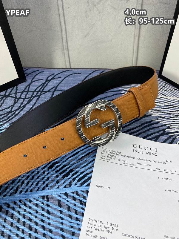 Gucci belt 40mmX95-125cm 8L (6)