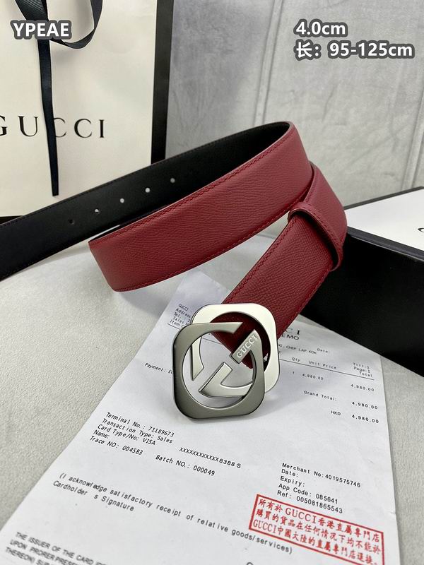 Gucci belt 40mmX95-125cm 8L (66)