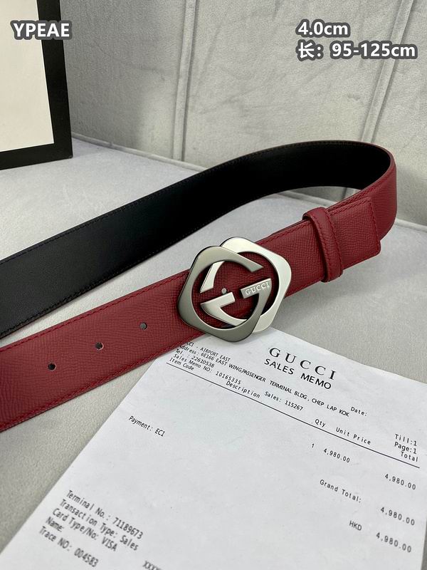 Gucci belt 40mmX95-125cm 8L (67)