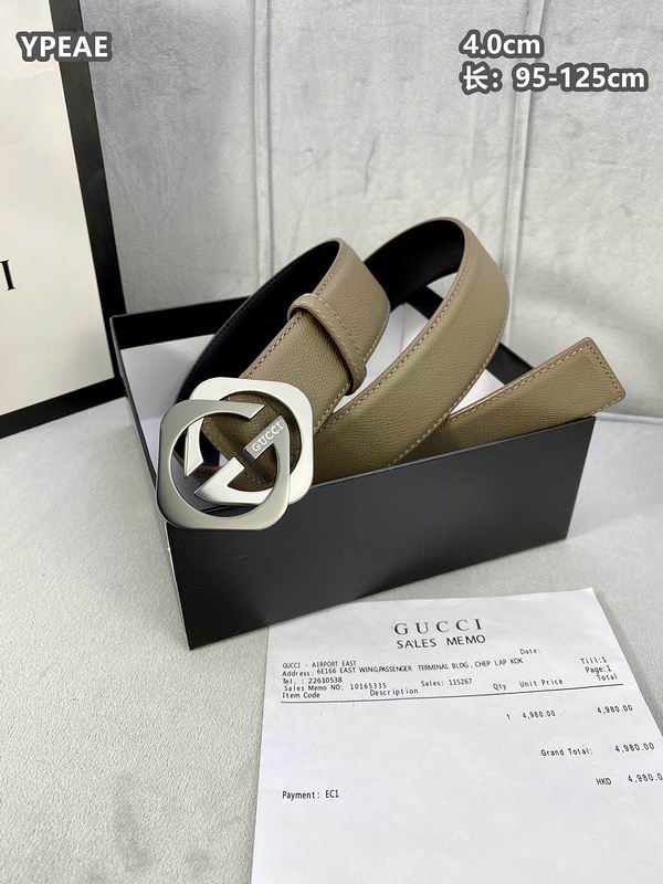 Gucci belt 40mmX95-125cm 8L (72)