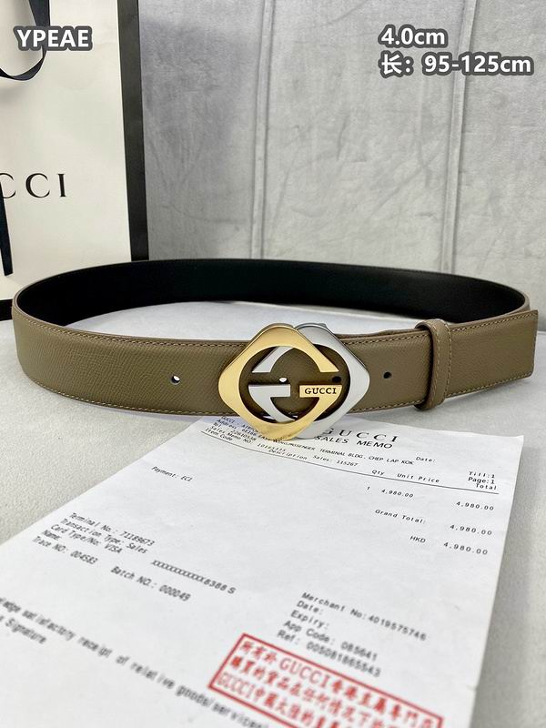 Gucci belt 40mmX95-125cm 8L (77)