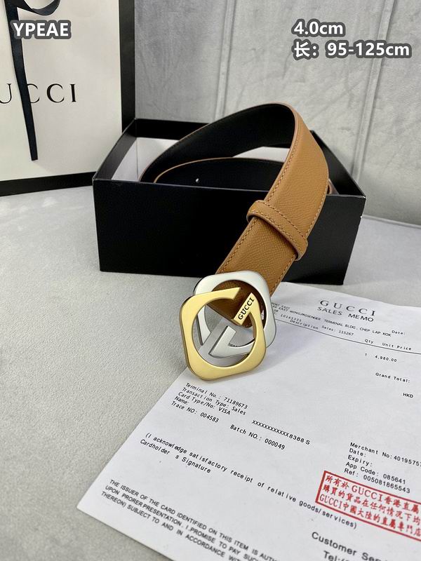 Gucci belt 40mmX95-125cm 8L (80)