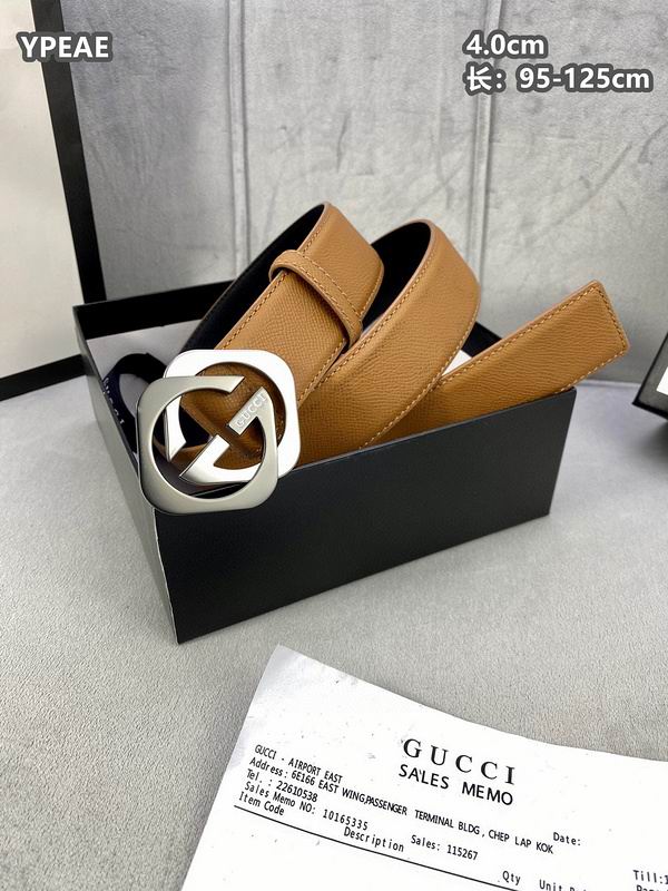 Gucci belt 40mmX95-125cm 8L (82)