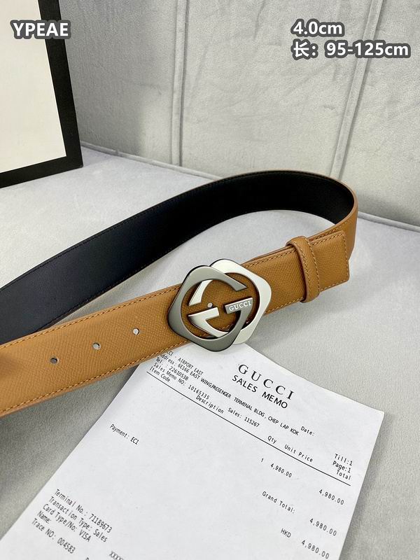 Gucci belt 40mmX95-125cm 8L (84)