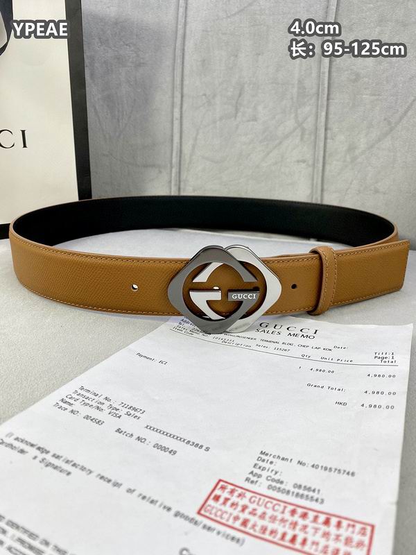 Gucci belt 40mmX95-125cm 8L (85)