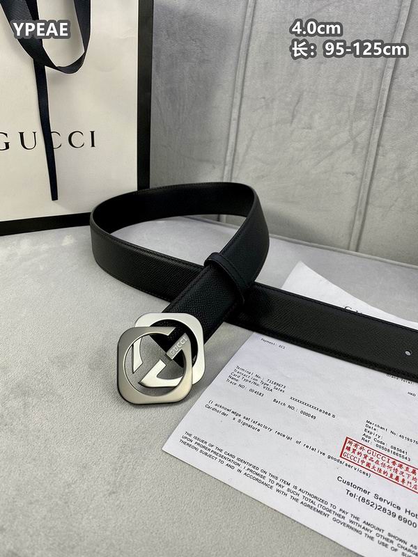 Gucci belt 40mmX95-125cm 8L (88)