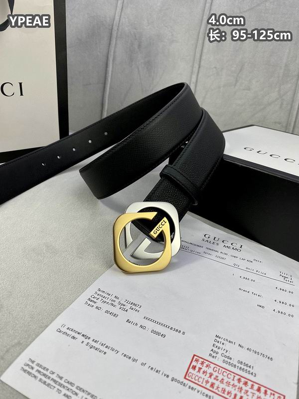 Gucci belt 40mmX95-125cm 8L (91)