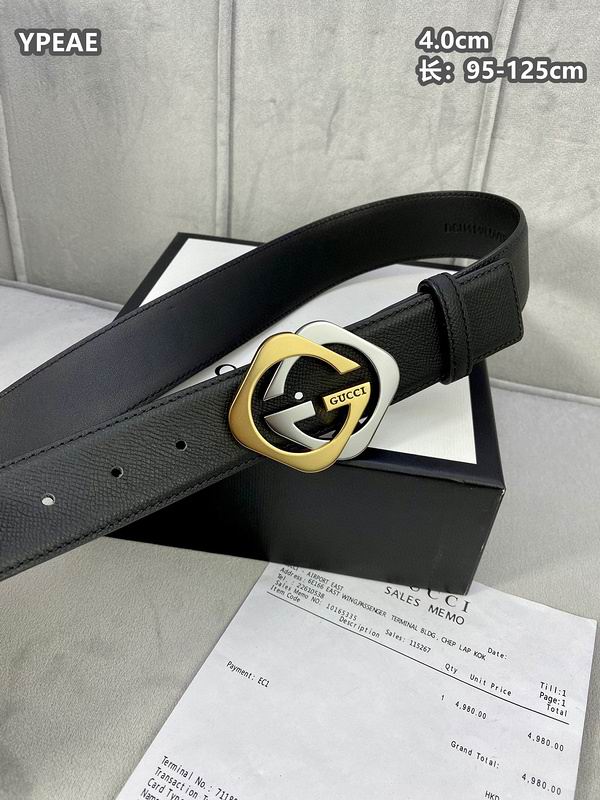 Gucci belt 40mmX95-125cm 8L (92)