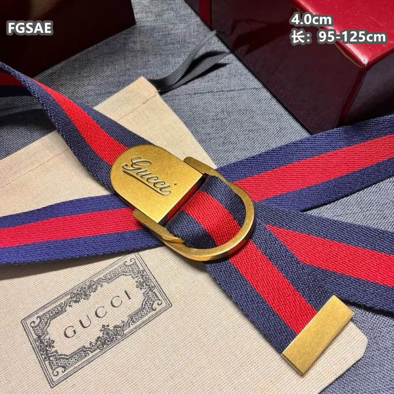 Gucci belt 40mmX95-125cm 8L (96)