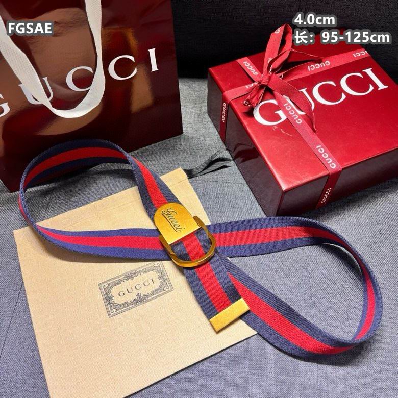 Gucci belt 40mmX95-125cm 8L (97)