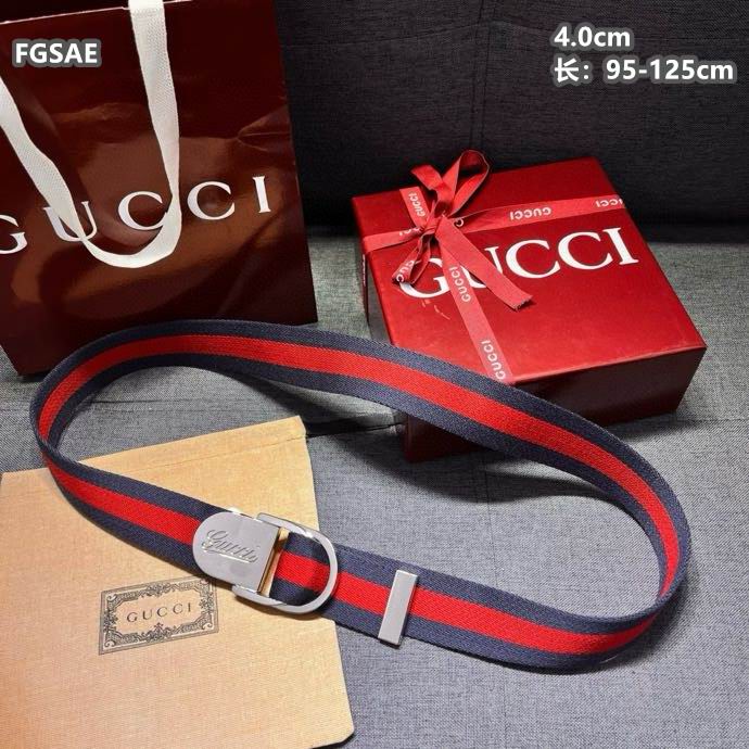 Gucci belt 40mmX95-125cm 8L (98)