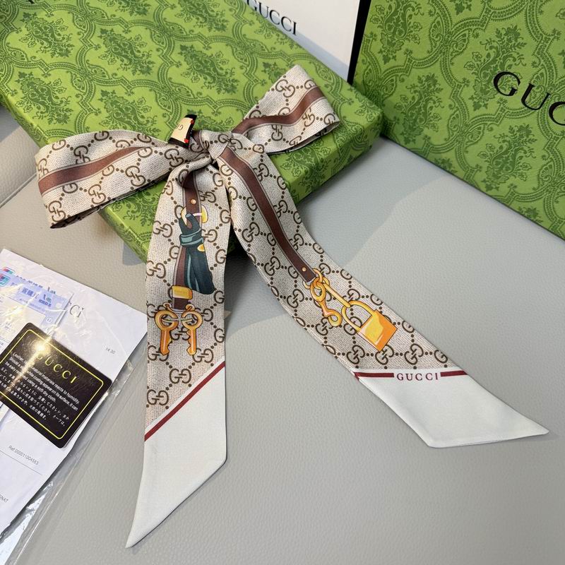 Gucci silk ribbon 5X120cm E03 (1)