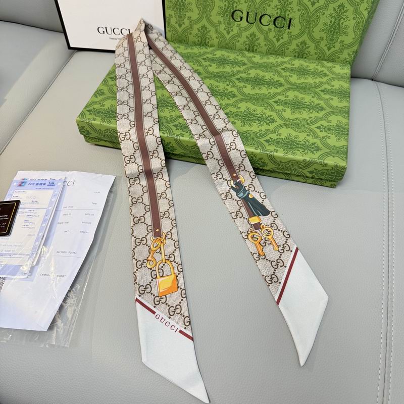 Gucci silk ribbon 5X120cm E03 (10)