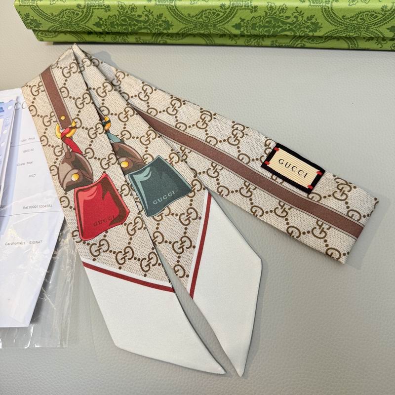 Gucci silk ribbon 5X120cm E03 (2)
