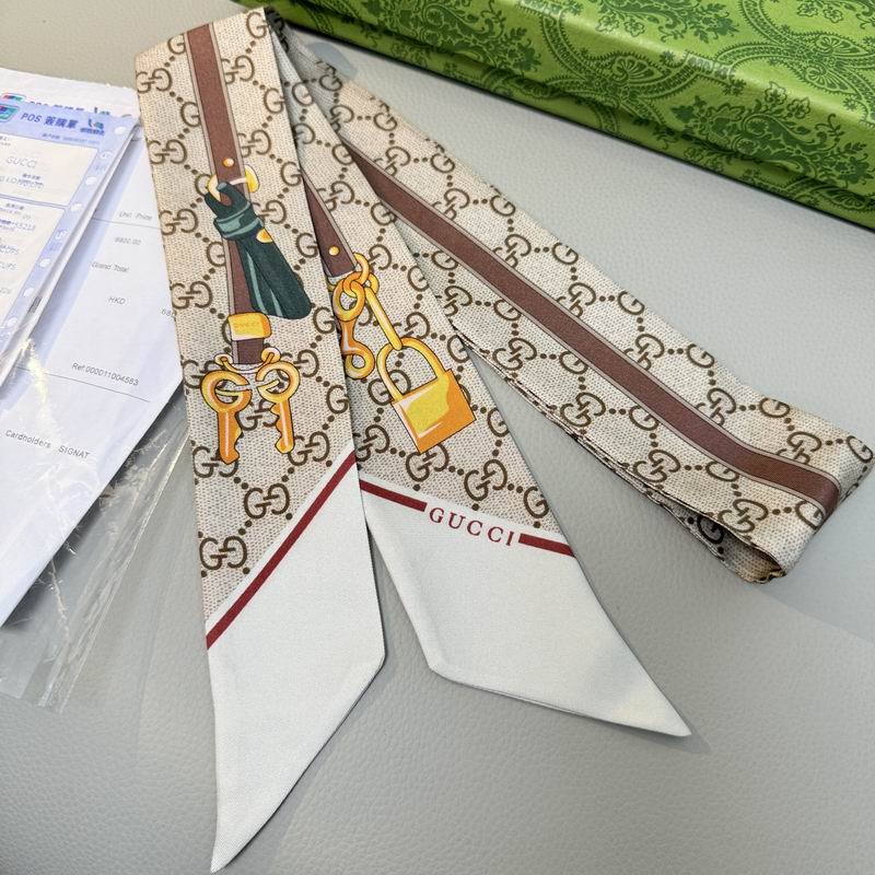 Gucci silk ribbon 5X120cm E03 (3)