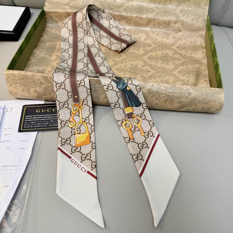Gucci silk ribbon 5X120cm E03 (4)