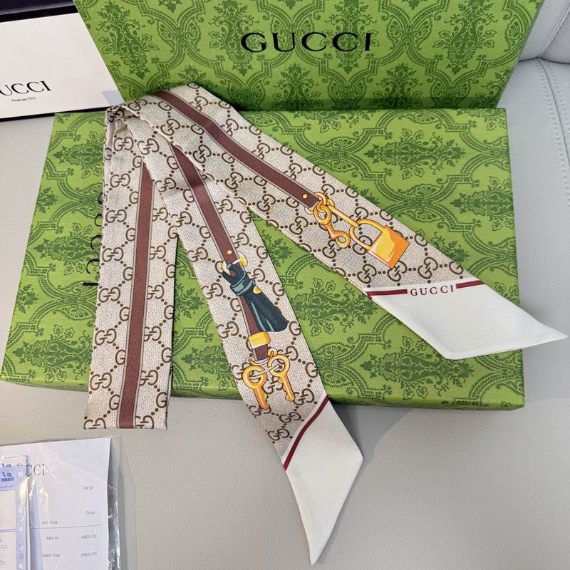 Gucci silk ribbon 5X120cm E03 (7)