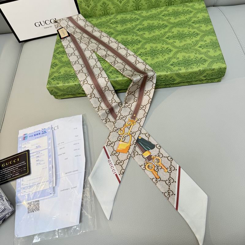 Gucci silk ribbon 5X120cm E03 (9)