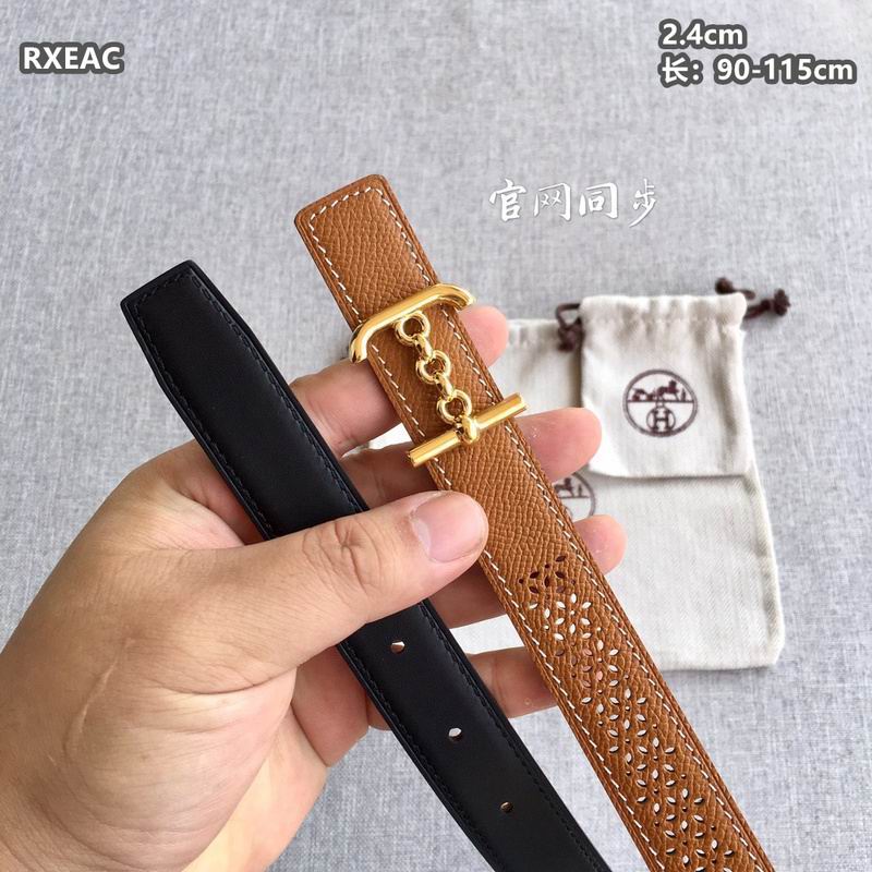 Hermes belt 24mmX90-115cm 8L (42)