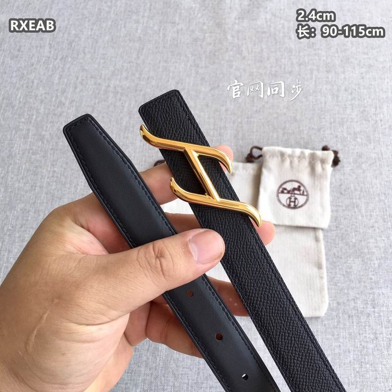 Hermes belt 24mmX90-115cm 8L (54)