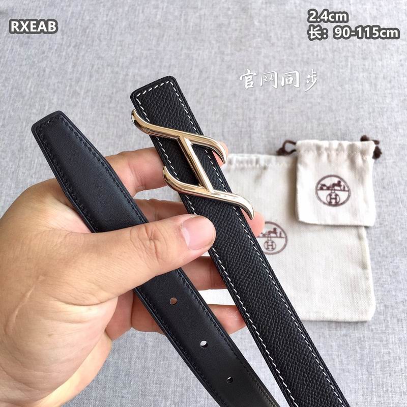 Hermes belt 24mmX90-115cm 8L (58)