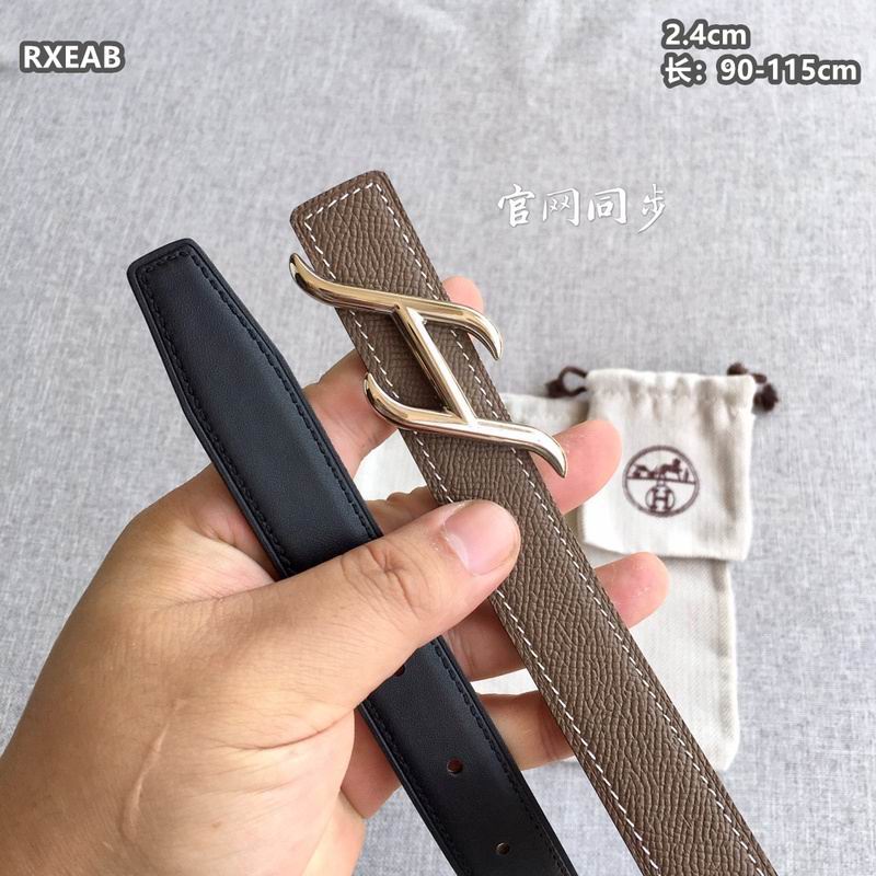 Hermes belt 24mmX90-115cm 8L (70)