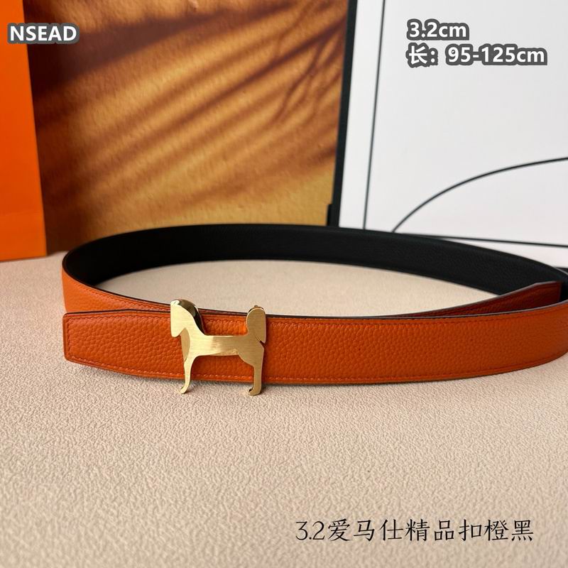 Hermes belt 32mmX95-125cm 8L (38)