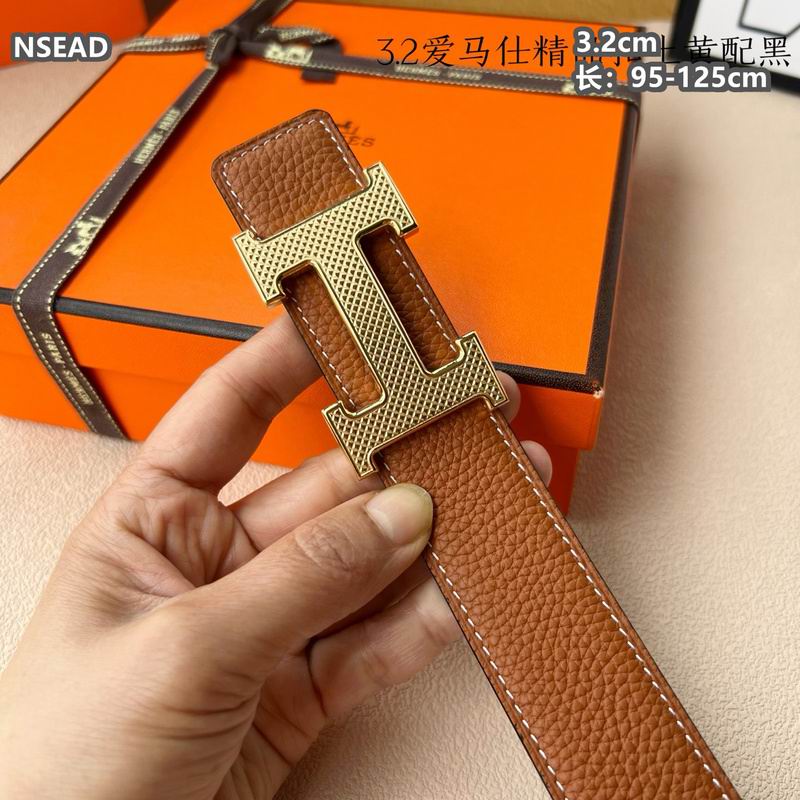 Hermes belt 32mmX95-125cm 8L (8)