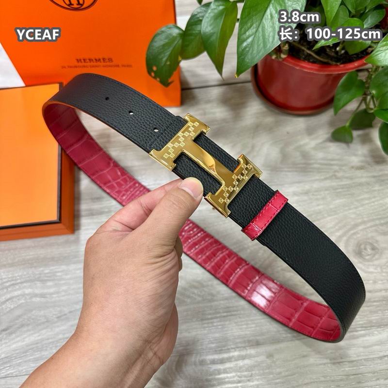 Hermes belt 38mmX100-125cm 8L (7)