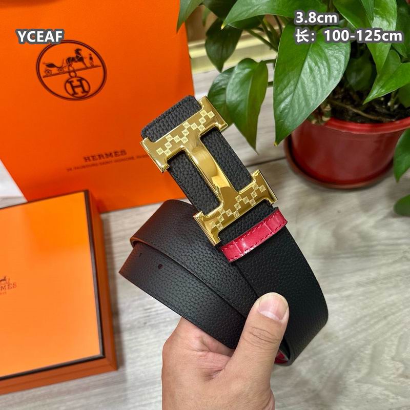 Hermes belt 38mmX100-125cm 8L (8)