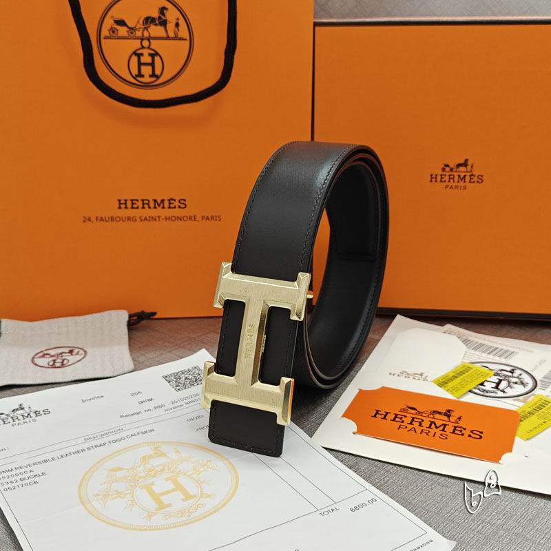 Hermes belt 38mmX90-125cm lb (14)
