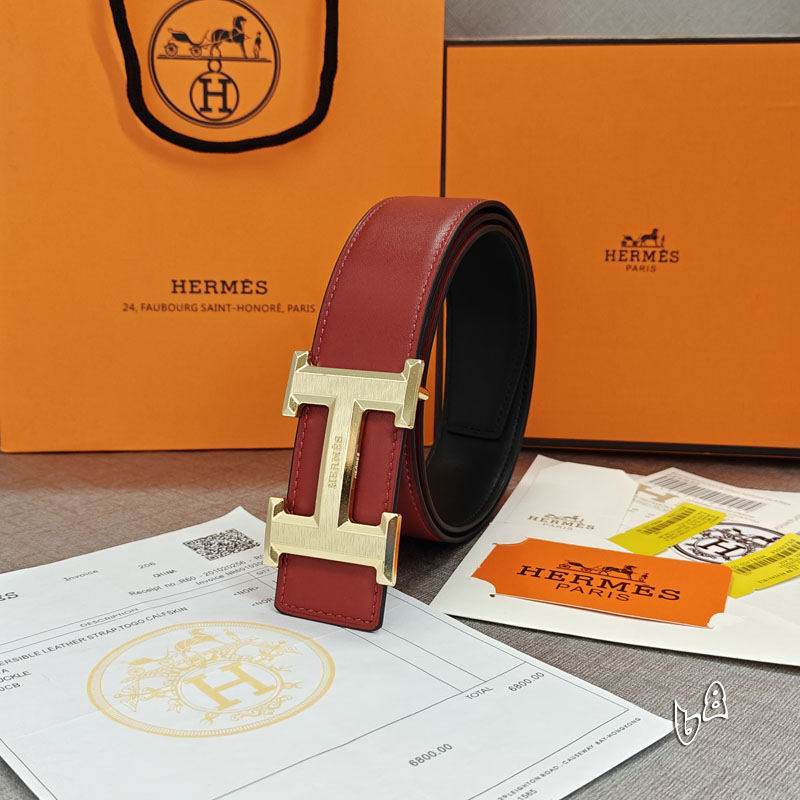 Hermes belt 38mmX90-125cm lb (2)