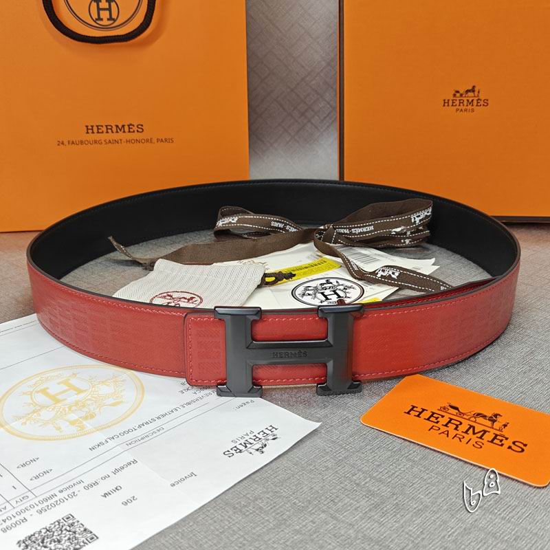 Hermes belt 38mmX90-125cm lb (21)