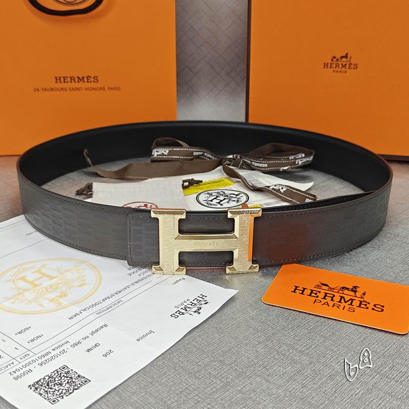 Hermes belt 38mmX90-125cm lb (27)