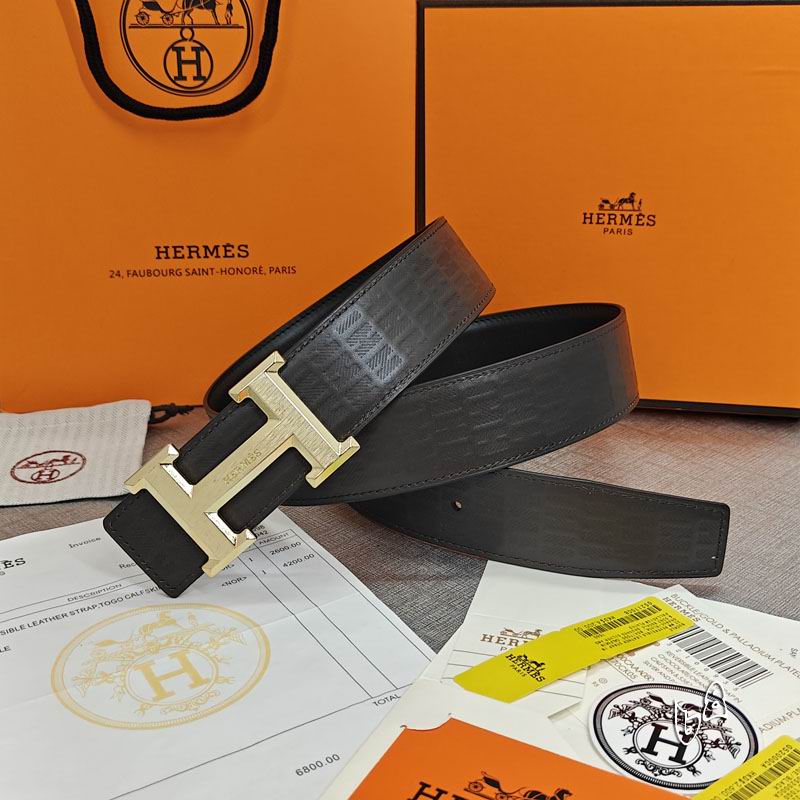 Hermes belt 38mmX90-125cm lb (29)