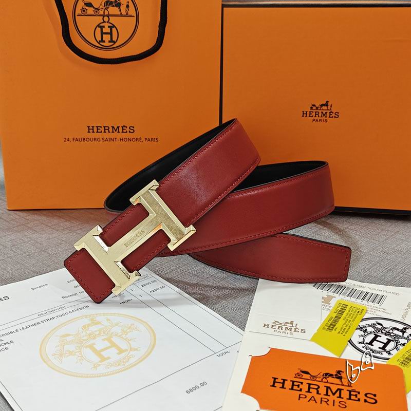 Hermes belt 38mmX90-125cm lb (3)