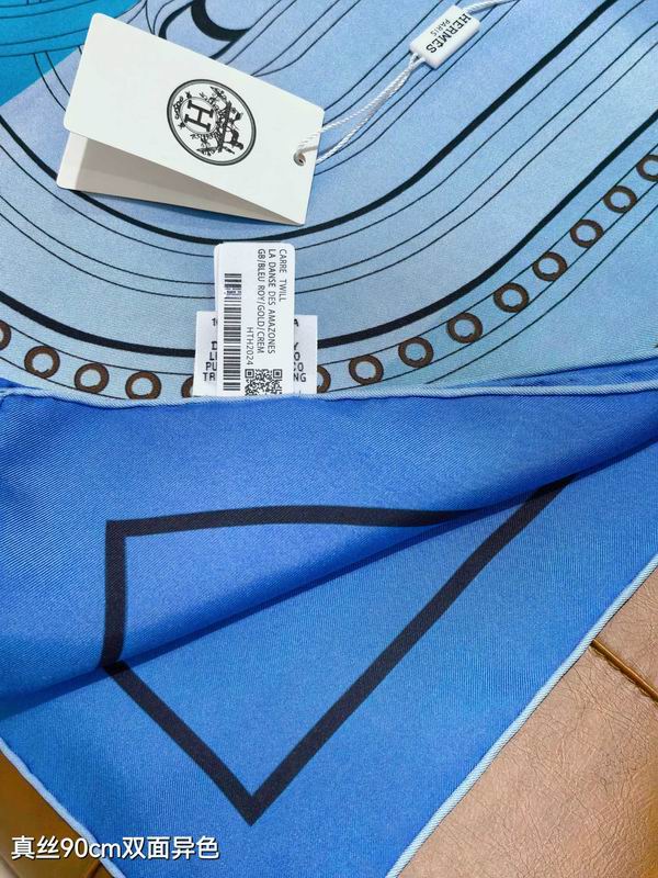 Hermes silk Scarf 90X90cm E06 (3)
