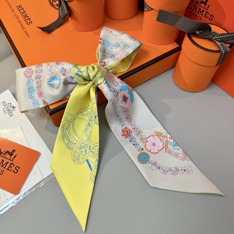 Hermes silk ribbon 5X86.5cm E09 (21)