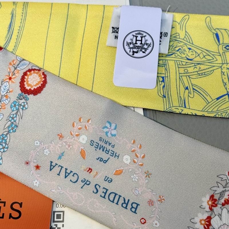 Hermes silk ribbon 5X86.5cm E09 (22)
