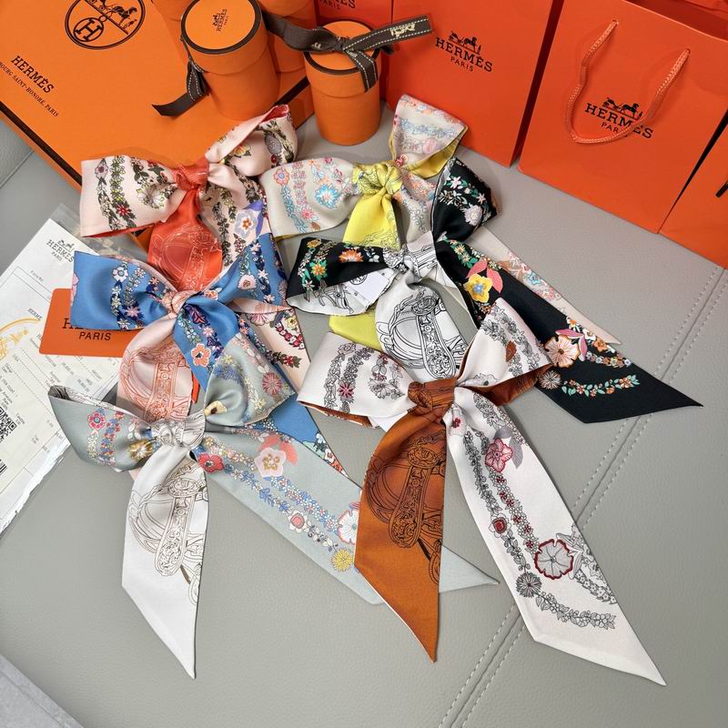 Hermes silk ribbon 5X86.5cm E09 (32)